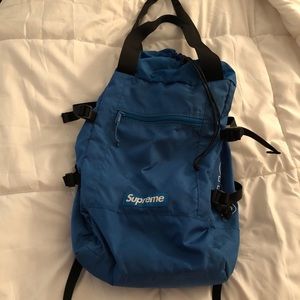 BLUE SUPREME TOTE BACKBACK